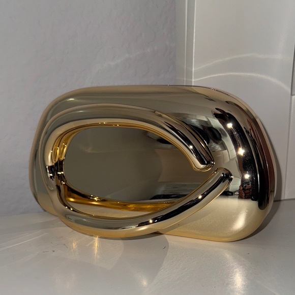 Handbags - Elegant Gold clutch